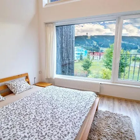 شقة Klinovec Meadows Residence, Two Bedroom Loučná pod Klínovcem